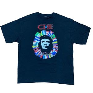 Embroidered Che Guevara Vintage Short Sleeve Tee